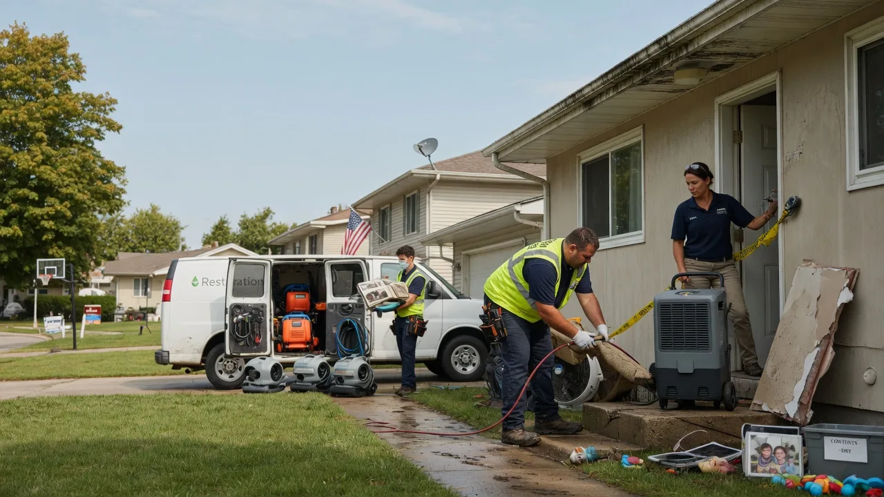 Water Damage Restoration in Cornell, WI near me